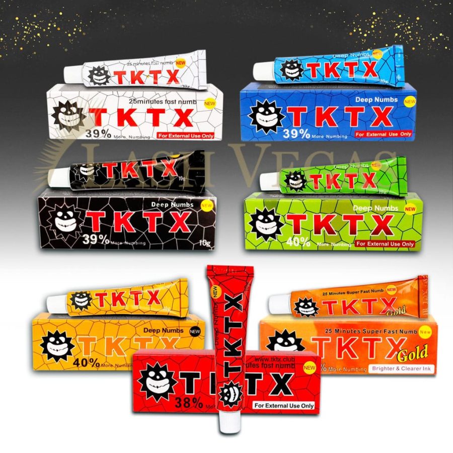 TKTX Topical Anaesthetic Numbing Cream 10g LASH Vegas